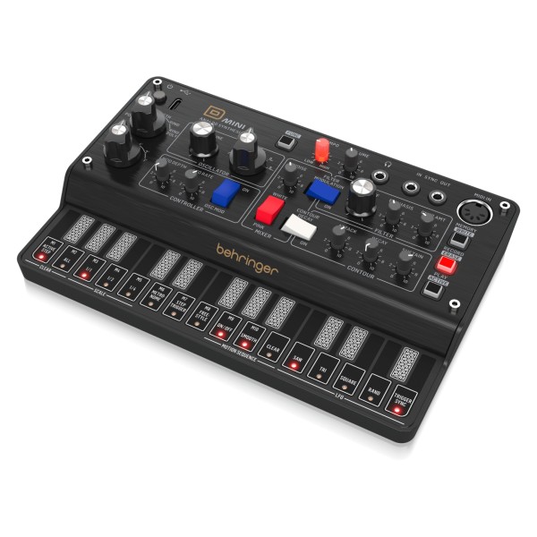 Behringer D MINI Analog Synth_Right_XL