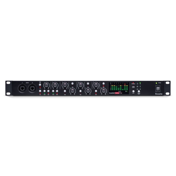 Focusrite Scarlett OctoPre - Front Panel