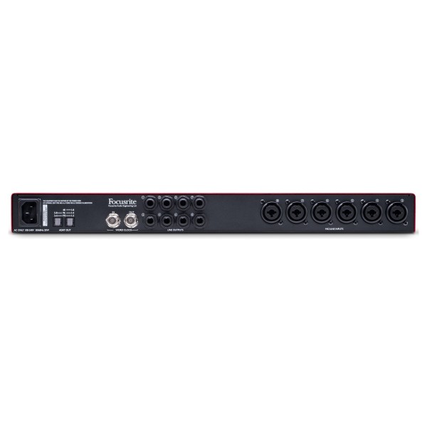 Focusrite Scarlett OctoPre - Rear Panel