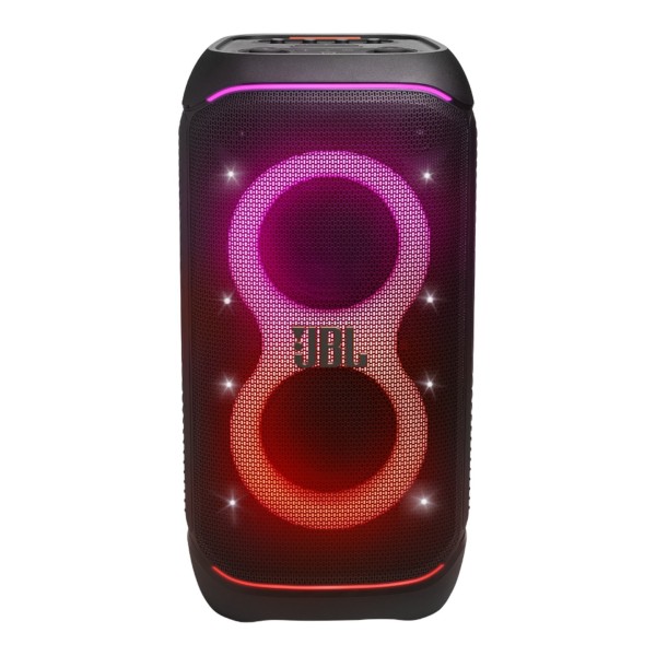 JBL PartyBox Stage 320 Portable Bluetooth Speaker Front View 2