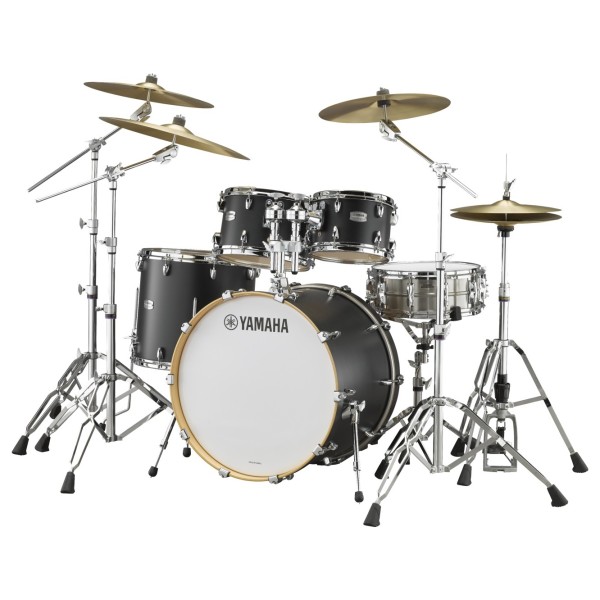 Yamaha Tour Custom 22" 4pc Shell Pack, Licorice Satin