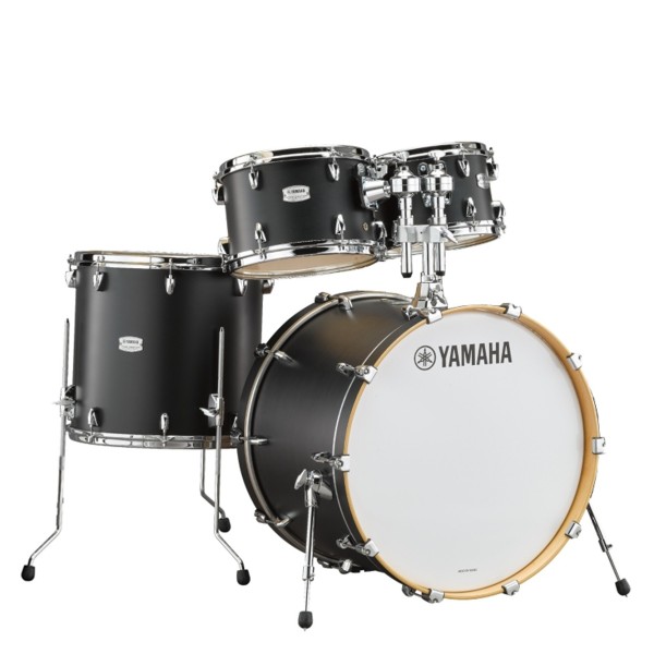 Yamaha Tour Custom 22" 4pc Shell Pack, Licorice Satin