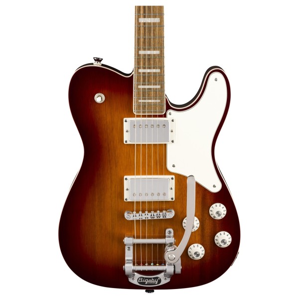 Squier Paranormal Troublemaker Telecaster Deluxe Bigsby, Honey Sunburst - body