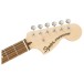 Squier Paranormal Stratocaster Deluxe, Vintage White - headstock