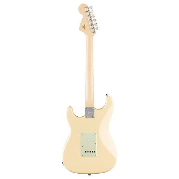 Squier Paranormal Stratocaster Deluxe, Vintage White - back