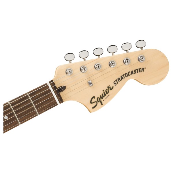 Squier Paranormal Stratocaster Deluxe, 3-Color Sunburst - headstock