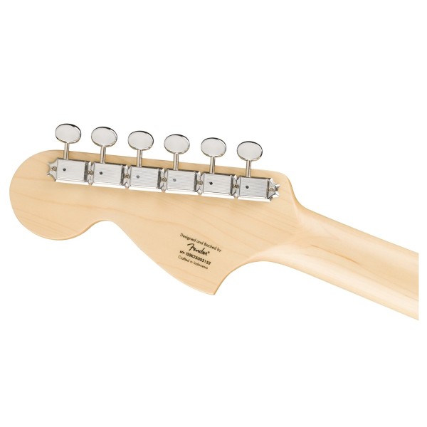 Squier Paranormal Stratocaster Deluxe, 3-Color Sunburst - back of headstock