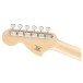 Squier Paranormal Stratocaster Deluxe MN, Lake Placid Blue - back of headstock