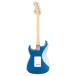Squier Paranormal Stratocaster Deluxe MN, Lake Placid Blue - back