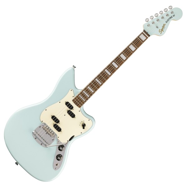 Squier Paranormal Electric VI, Daphne Blue