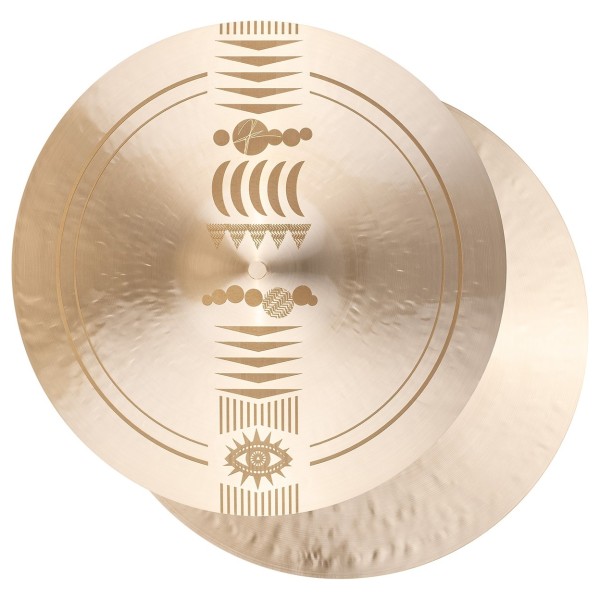 Meinl Anika Nilles 14" Artist Design Cymbal Lunar Hi Hats