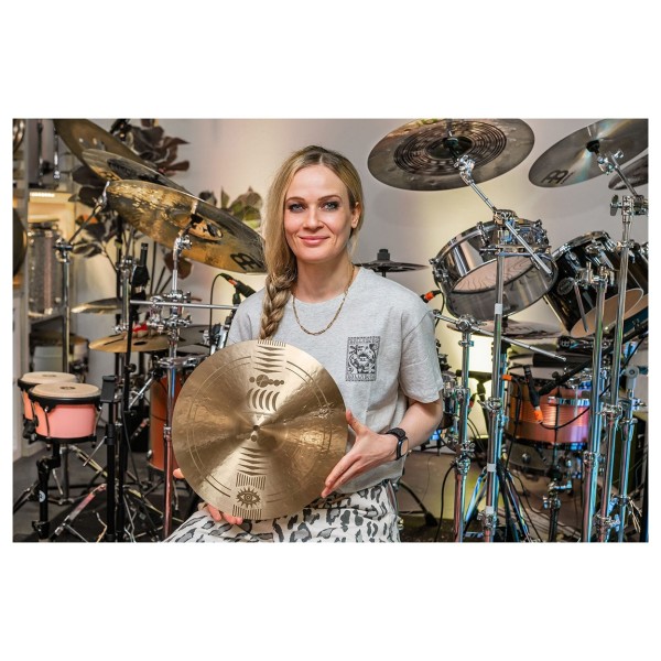 Meinl Anika Nilles 14" Artist Design Cymbal Lunar Hi Hats