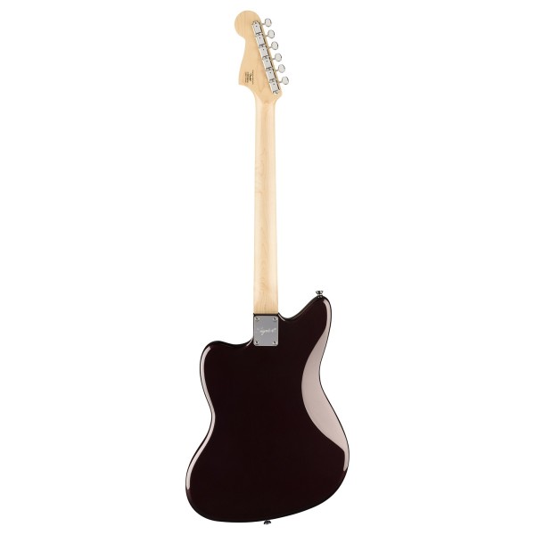 Squier Paranormal Baritone Jazzmaster HH, Oxblood - back