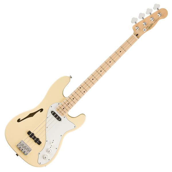 Squier Paranormal Precision Bass Thinline SJ MN, Vintage White