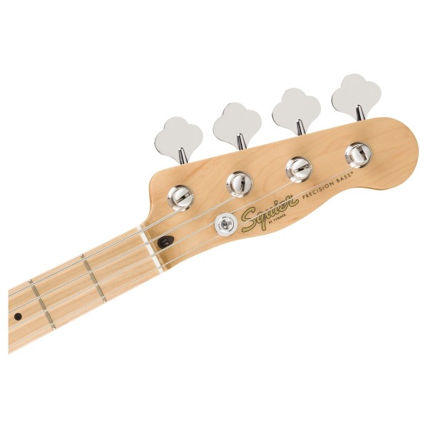 Squier Paranormal Precision Bass Thinline SJ MN, Vintage White - headstock