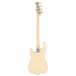 Squier Paranormal Precision Bass Thinline SJ MN, Vintage White - back
