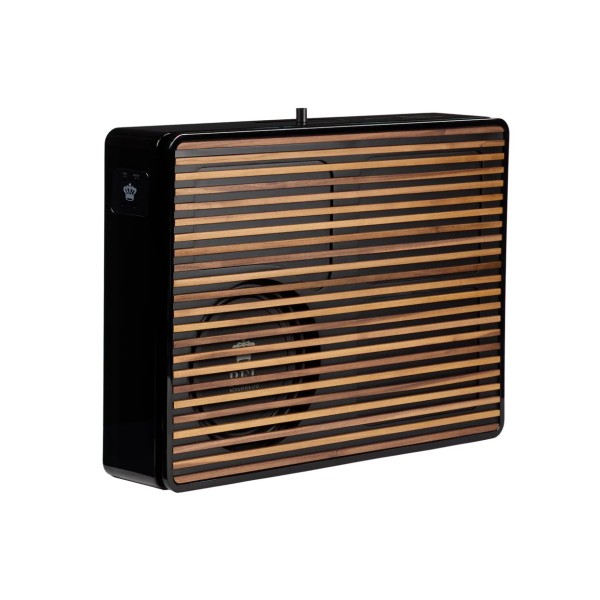 REL Planar PL-2 Subwoofer Premium Wood Grille, Gloss Black Trim - grille 