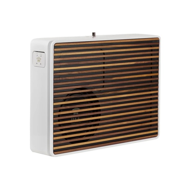 REL Planar PL-2 Subwoofer Premium Wood Grille, Gloss White Trim - grille