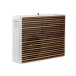REL Planar PL-2 Subwoofer Premium Wood Grille, Gloss White Trim - grille