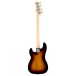 Squier Paranormal Precision Bass Thinline SJ, 3-Color Sunburst - back