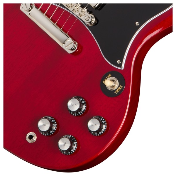 Epiphone SG Standard, Cherry - controls