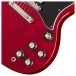 Epiphone SG Standard, Cherry - controls