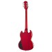 Epiphone SG Standard, Cherry - back