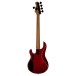 Sterling StingRay 5 HH RAY35HH Spalted Maple, Blood Orange Burst - back