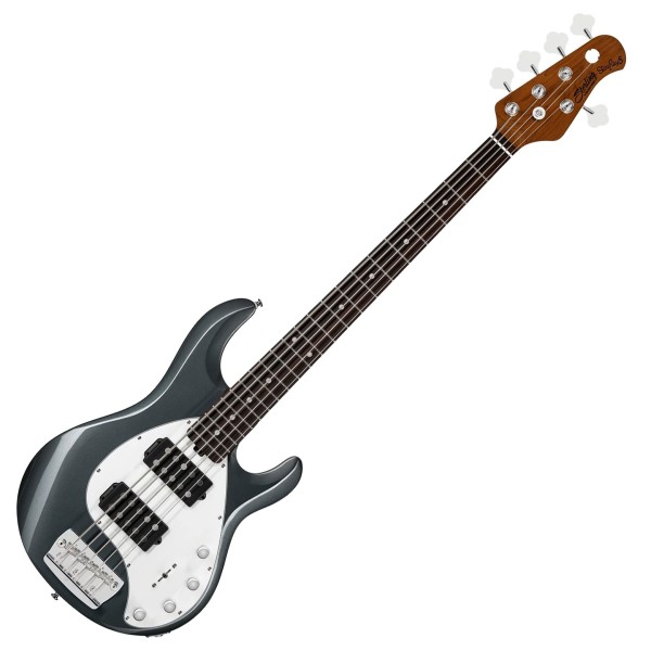 Sterling StingRay 5 HH RAY35HH, Charcoal Frost