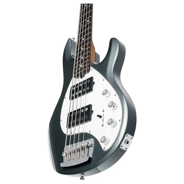 Sterling StingRay 5 HH RAY35HH, Charcoal Frost - body