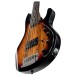 Sterling StingRay 5 RAY35 Spalted Maple, 3-Tone Sunburst - body