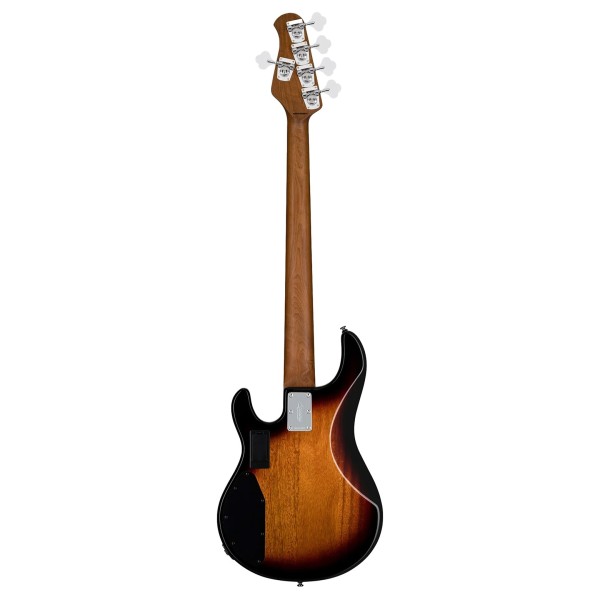 Sterling StingRay 5 RAY35 Spalted Maple, 3-Tone Sunburst - back
