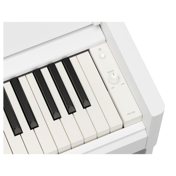 Yamaha YDP S56 Digital Piano, White 6