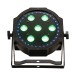 Eliminator Lighting LP 8R LED Flat Par Wash Light with RGB Ring - U01
