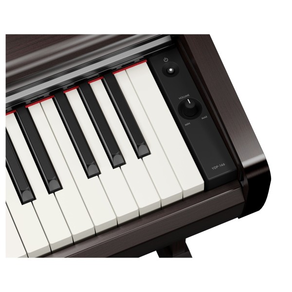 Yamaha YDP 146 Digital Piano Package, Rosewood 5