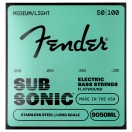 Fender 9050ML Stainless Bass Flatwound Strings 50-100