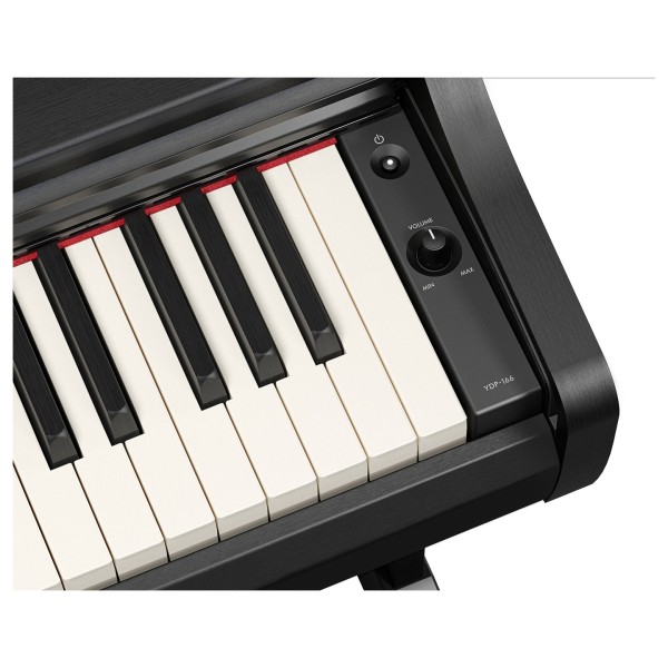 Yamaha YDP 166 Digital Piano Package, Black 5