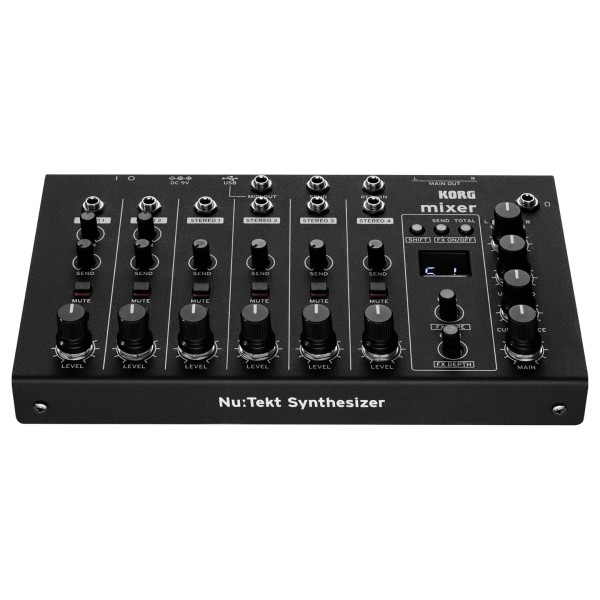 Korg NTS-4 Mixer and Audio Interface - Front Top