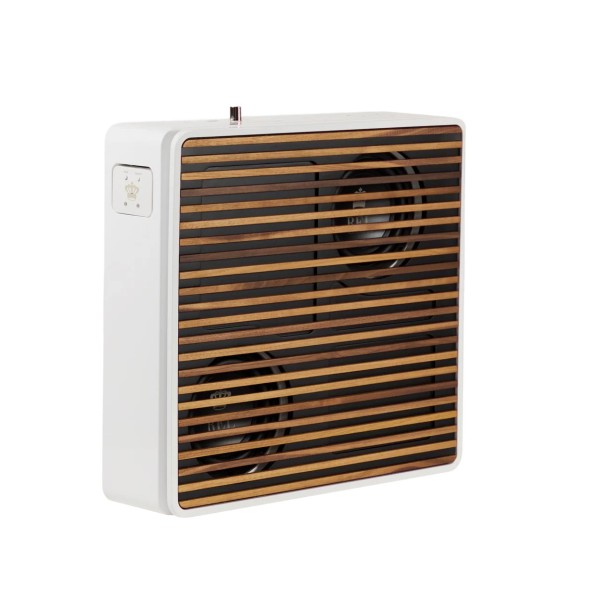 REL Planar PL-1 Subwoofer Premium Wood Grille, Gloss White Trim - main 