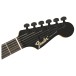 Fender Limited Edition Player Fusion Stratocaster HSS, Ebony Fingerboard, Black - headstock