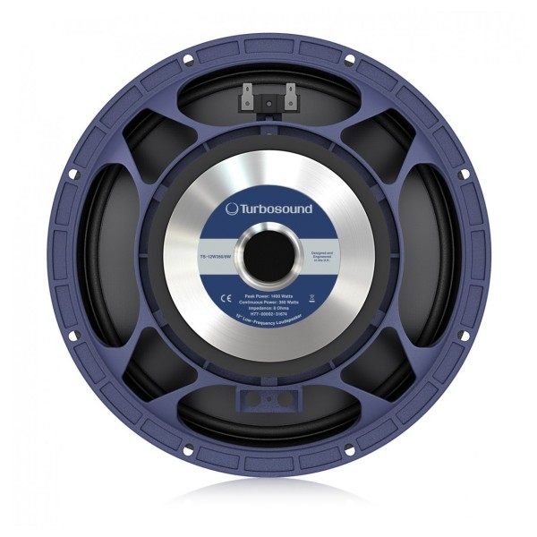 Turbosound TS-12W350/8W 12" Low Frequency Driver - Rear
