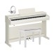 Yamaha YDP 166 Digital Piano Package, White Birch BOM