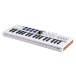 Arturia Minilab 37 MK3 MIDI Keyboard, White - Angled