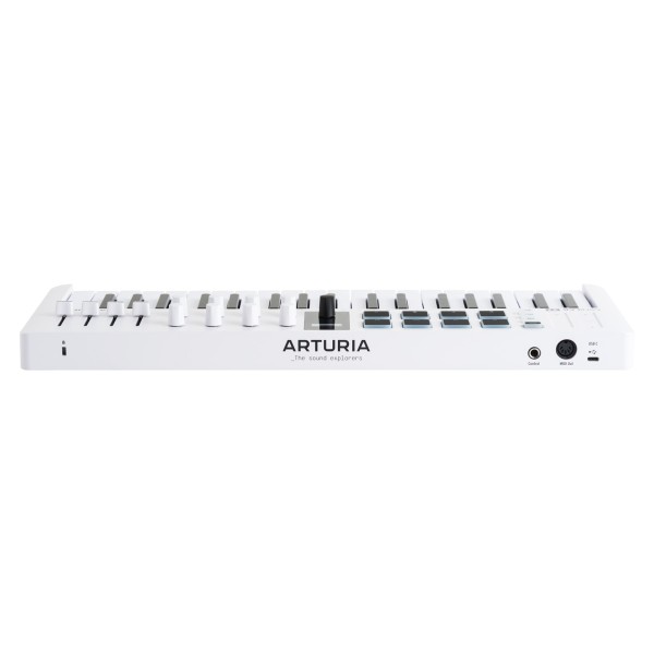  Minilab 37 MK3 MIDI Keyboard, White - Rear