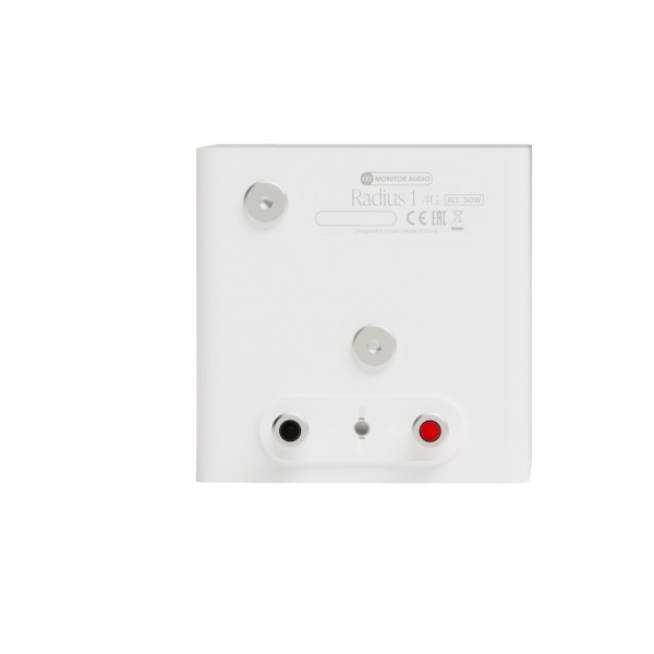 Monitor Audio Radius 4G One Satin White rear 