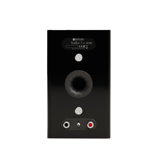 Monitor Audio Radius 4G Three High Gloss Black rear 