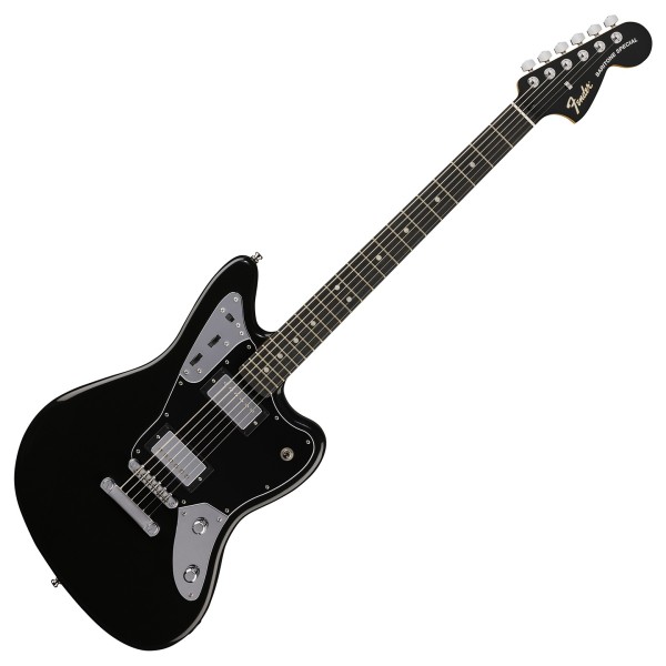 Fender Limited Edition Player Fusion Jaguar Baritone, Ebony Fingerboard, Black