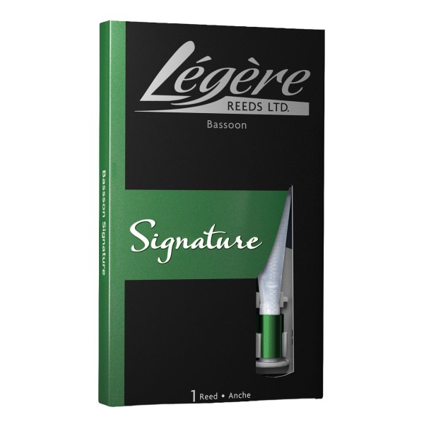Legere Bassoon Reed, Signature, Medium Soft 1