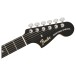 Fender Limited Edition Player Fusion Jaguar Baritone, Ebony Fingerboard, Silverburst - headstock