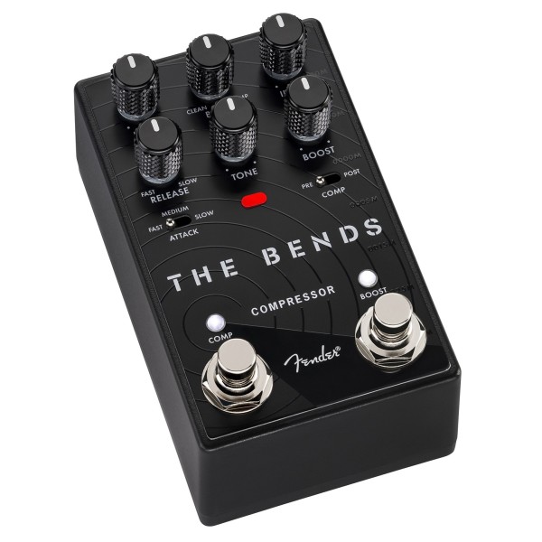 Fender The Bends Compressor V2 Pedal - angled shot